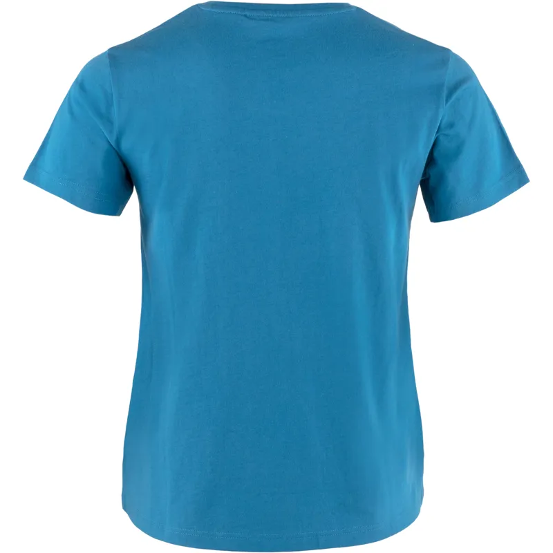 Tierra Women's OC Box Logo T-Shirt Mid Blue-1